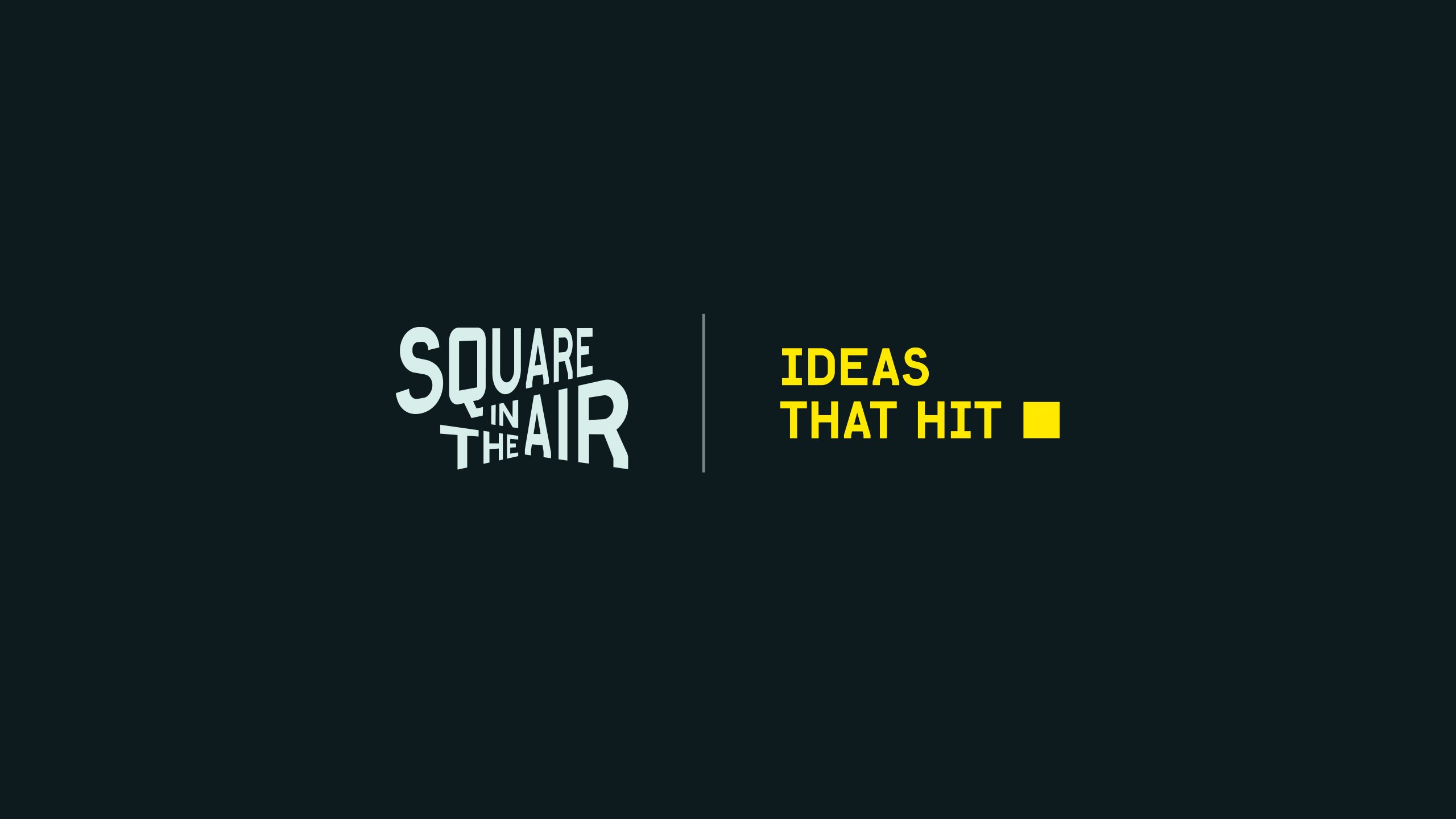 SQUARE IN THE AIR REBRAND TAKES SHAPE